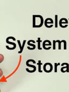Unlocking More Space: A Simple Guide on Deleting System Data from Your iPhone