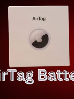 AirTag Battery