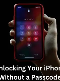 unlock iphone without passcode