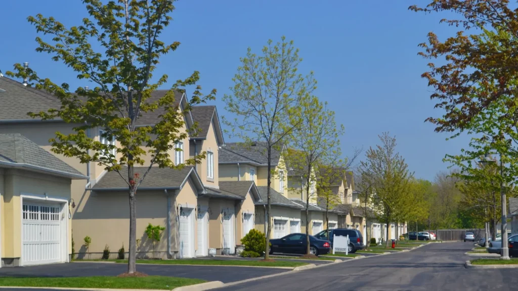 Suburban neighbourhood