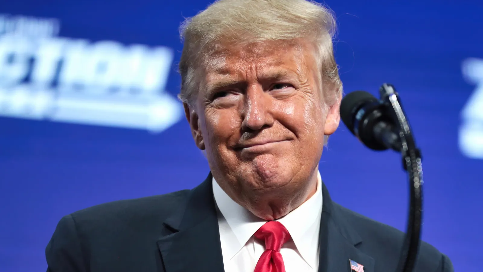 phoenix arizona  june 23 2020 closeup of donald trump