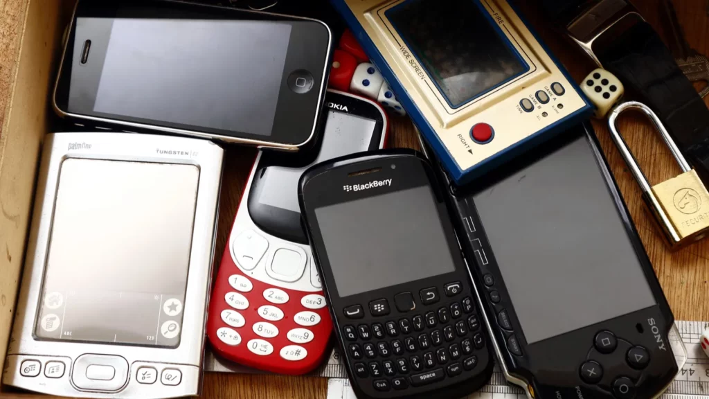 Old mobile phones