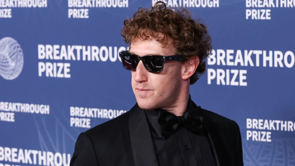 Mark Zuckerberg at an event